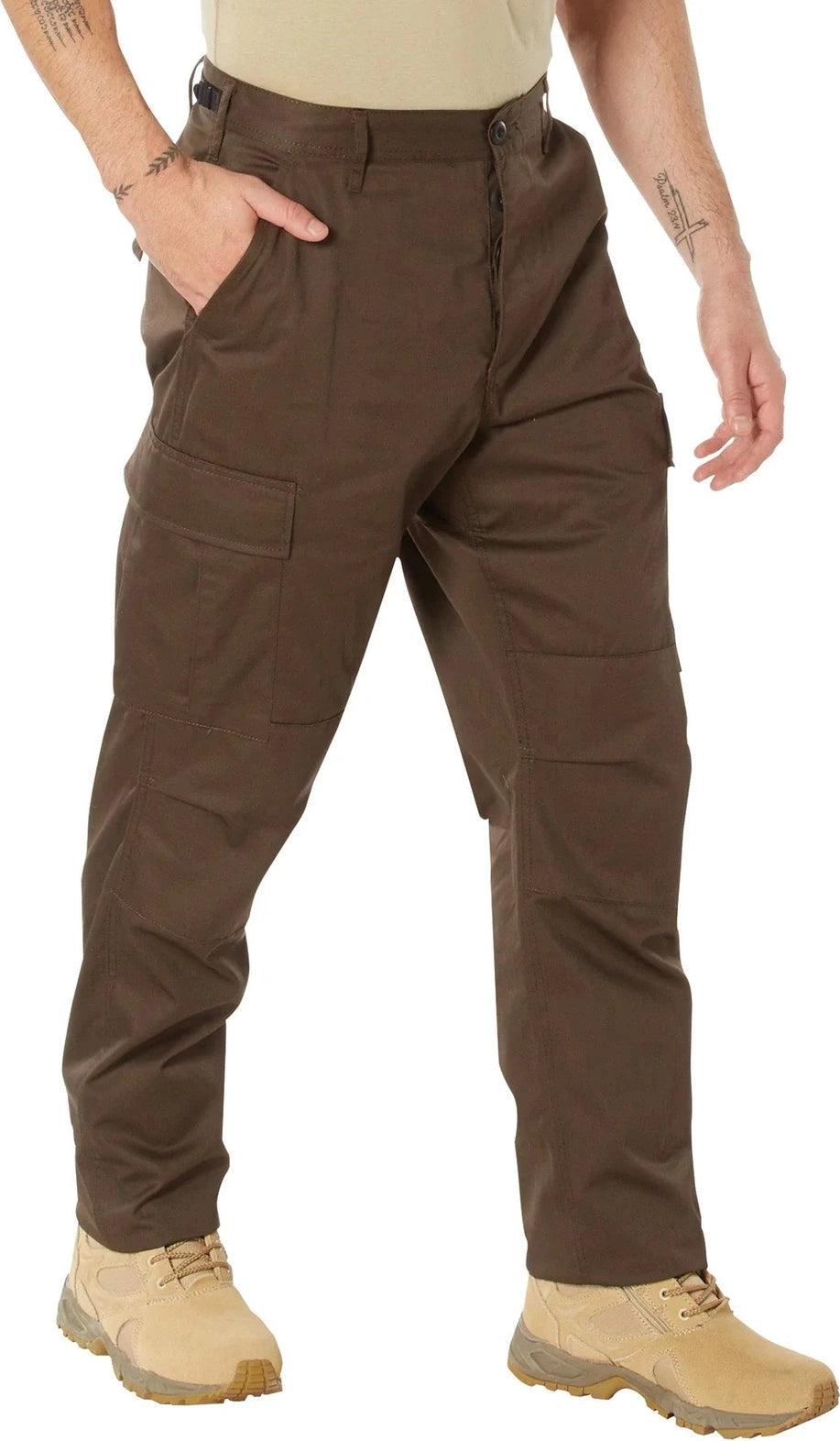 Tactical Bdu Pants - Brown / Xl