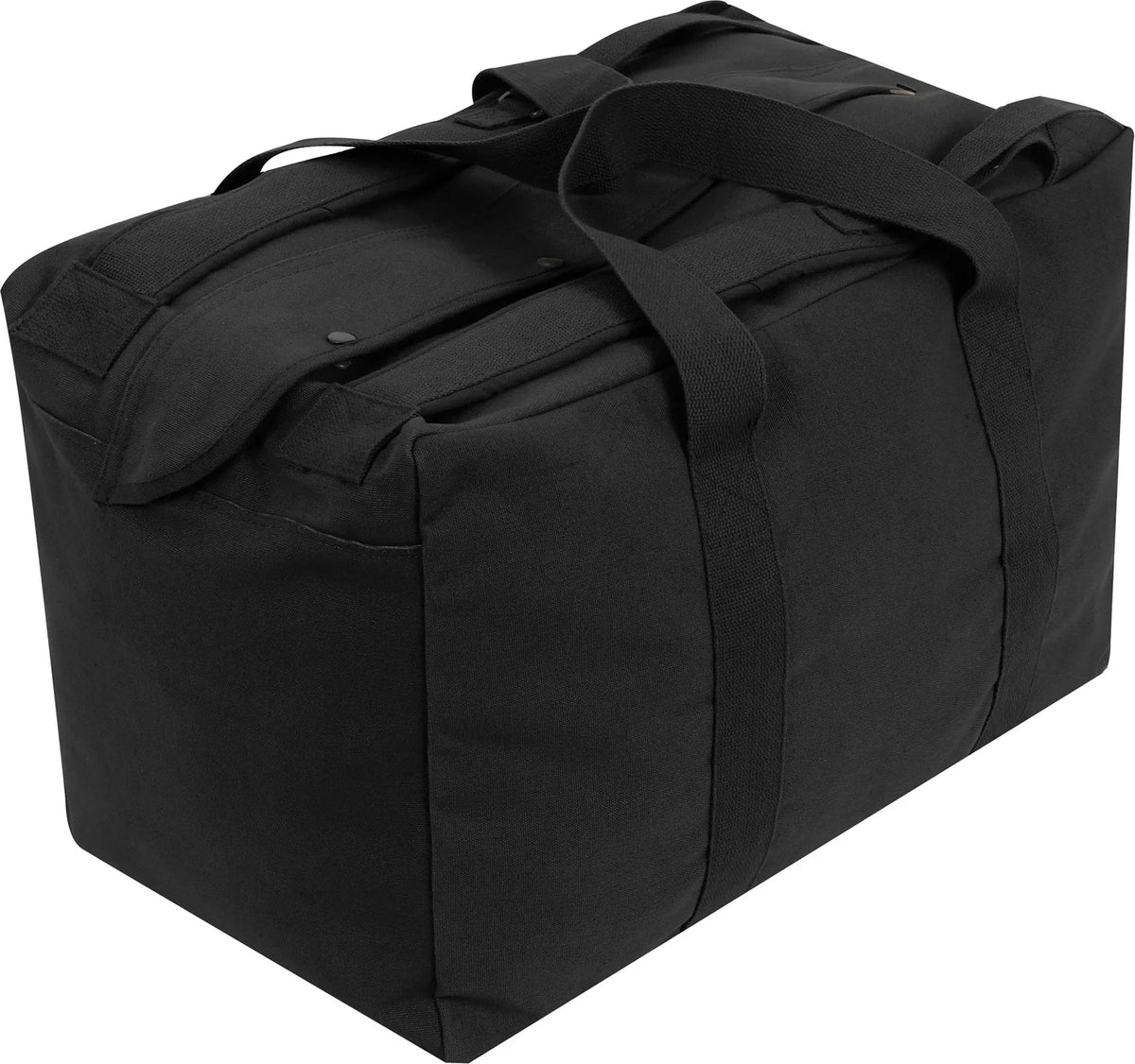 Tactical Canvas Cargo Bag / Backpack - Black