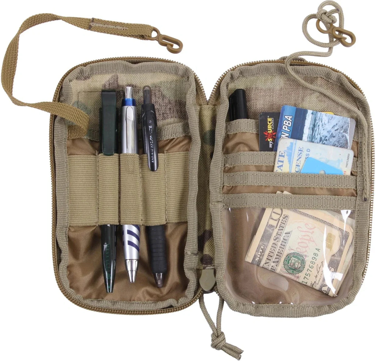 Tactical Molle Edc Wallet and Phone Pouch