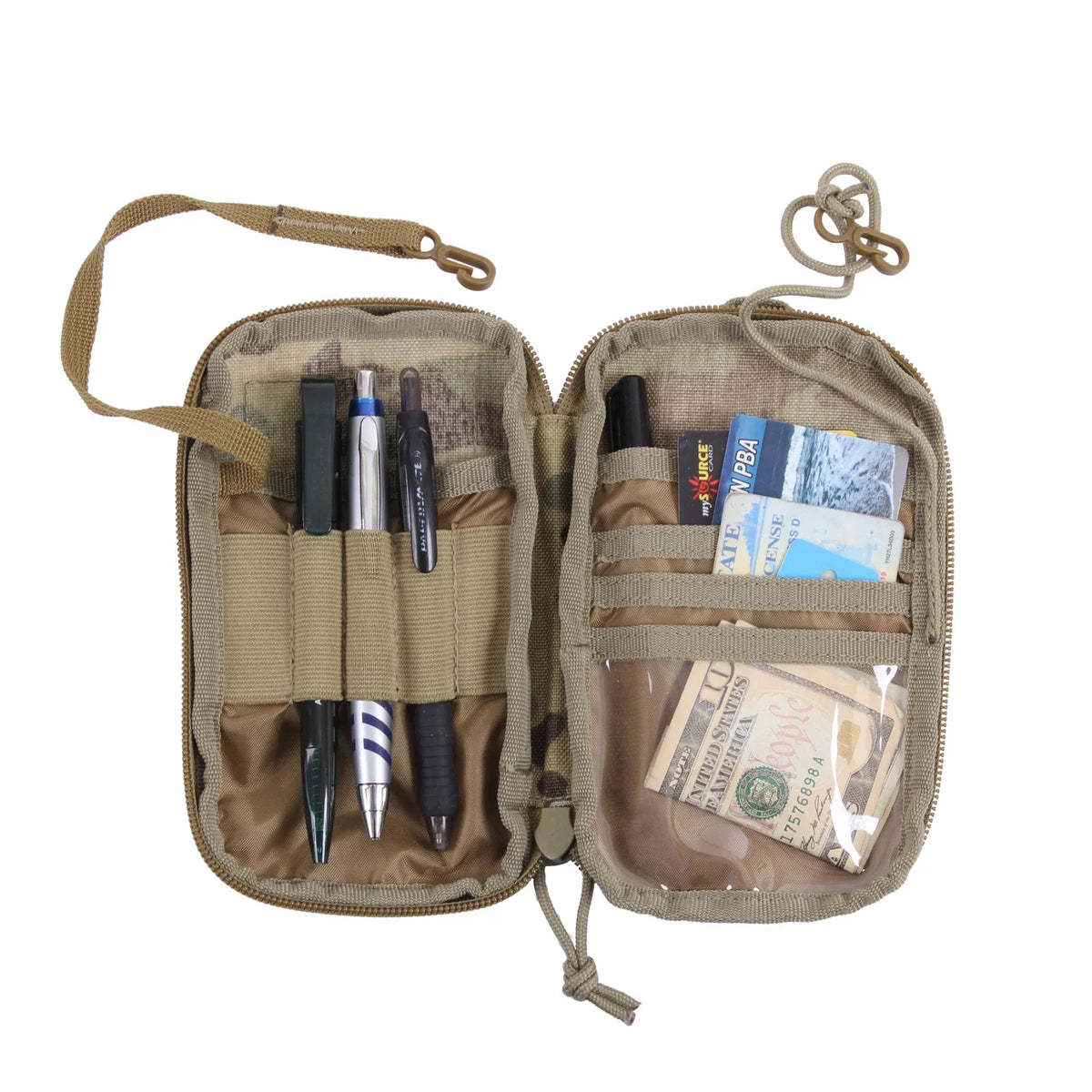 Tactical Molle Edc Wallet and Phone Pouch