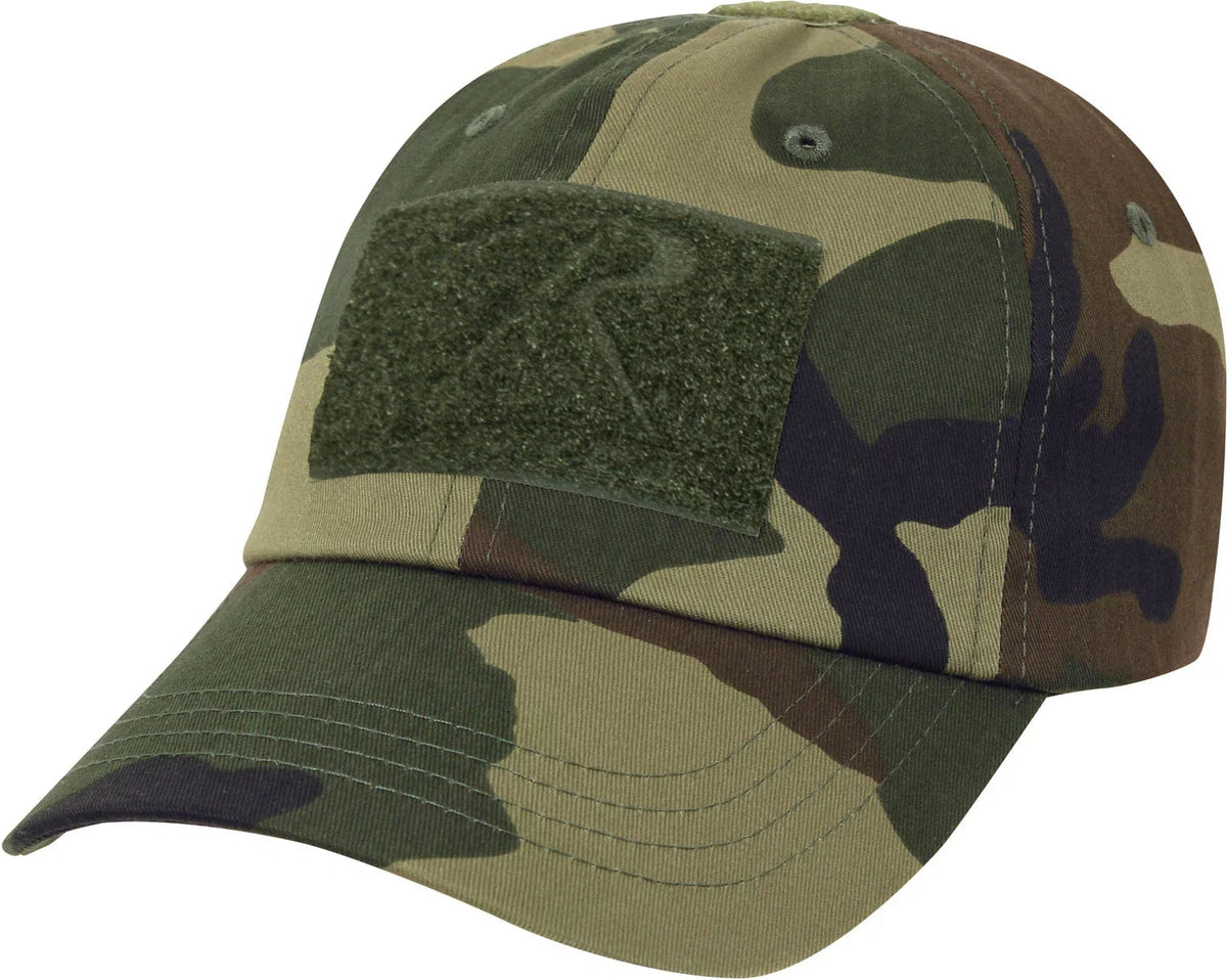 Tactical Operator Cap - Woodland Camo