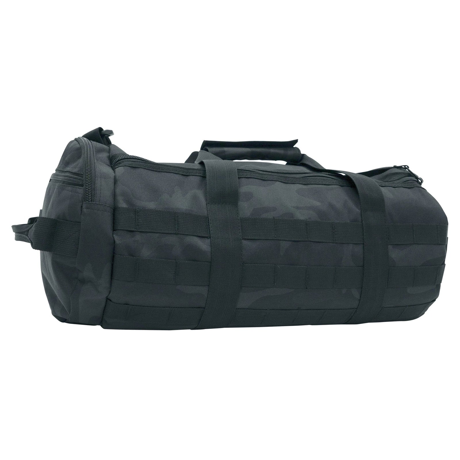 Tactical Traveler Duffle Bag - Midnight Black Camo / 19 Inches