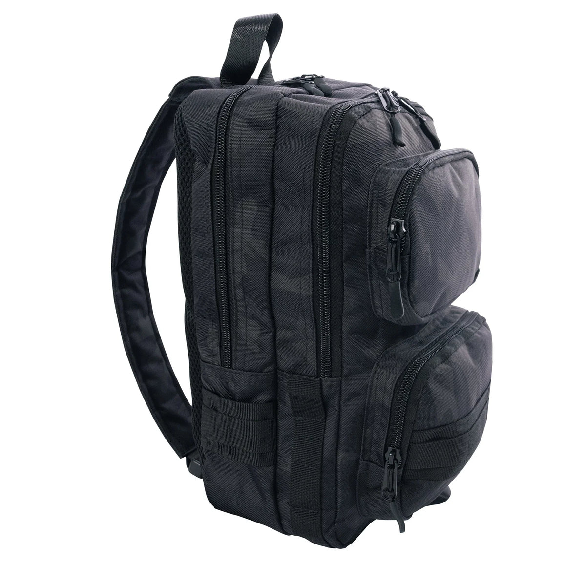 Tactical Traveler Sling Bag - Midnight Black Camo