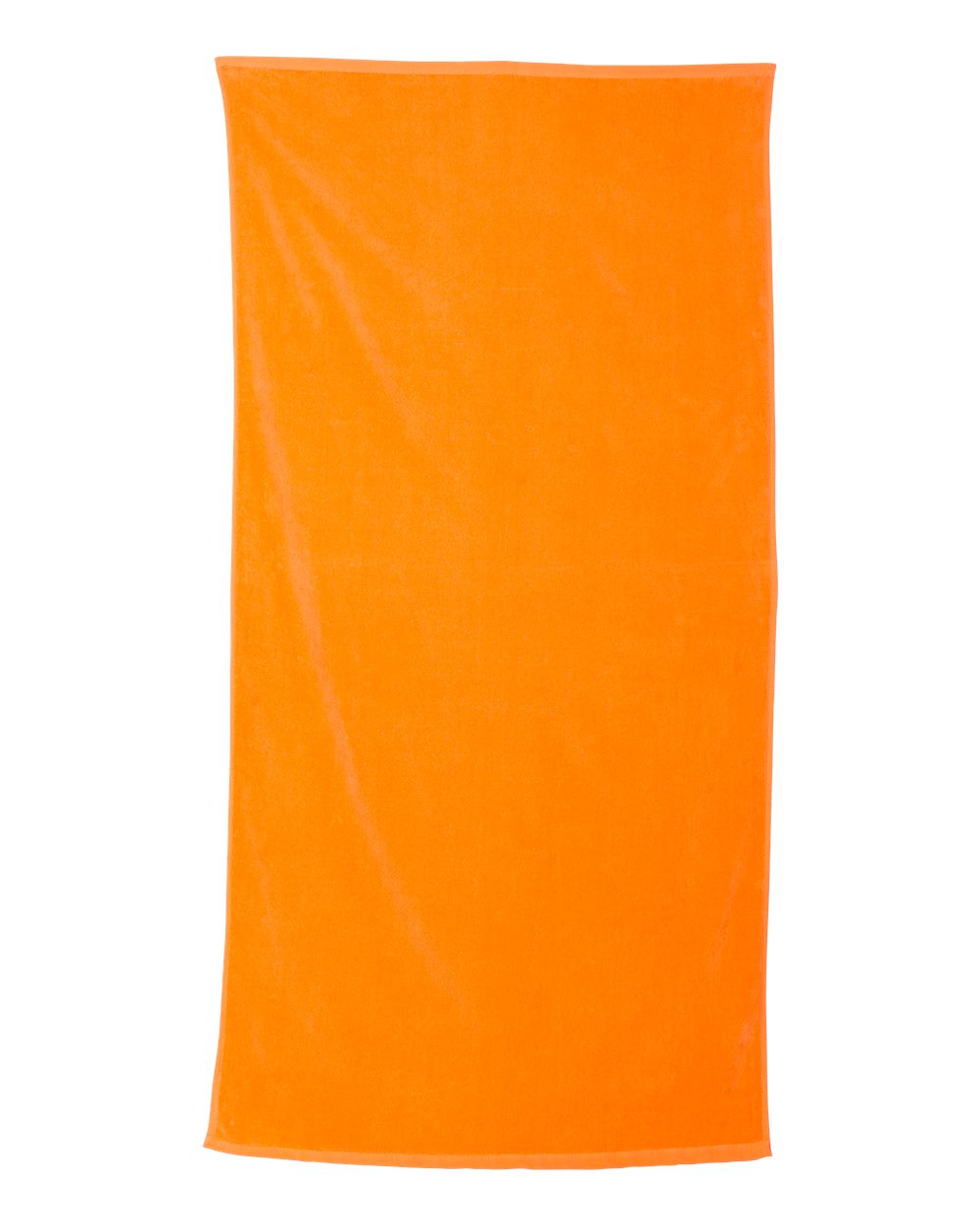 Tangerine Velour Beach Towel - C3060