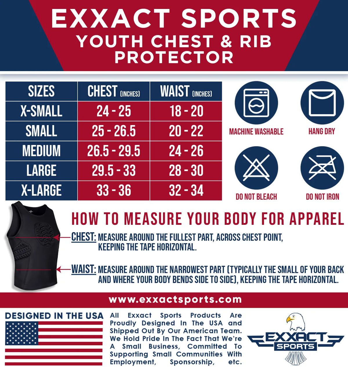Tank Top Boys Baseball Chest & Rib Protector (black)