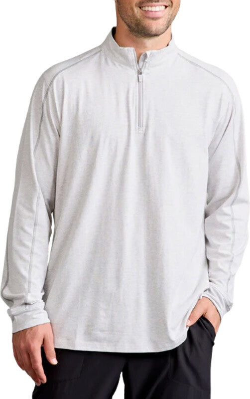 Tasc Carrollton 1/4 Zip Top Men’s - off White