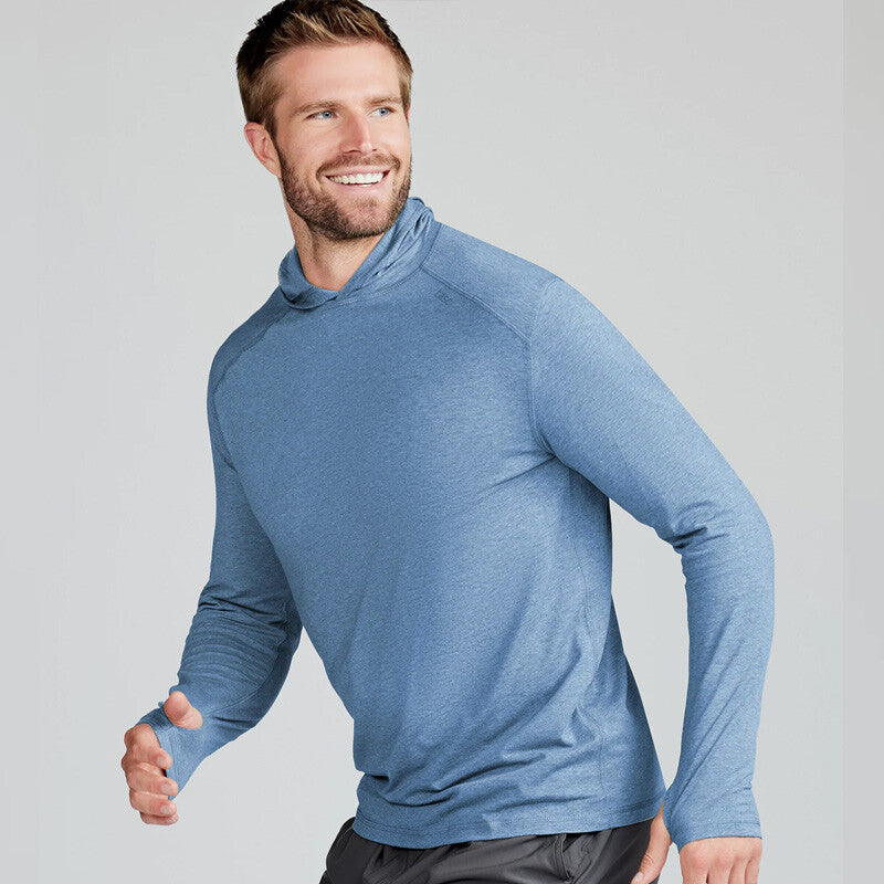 Tasc Carrollton Lightweight Hoodie (m) (chambray Heather)