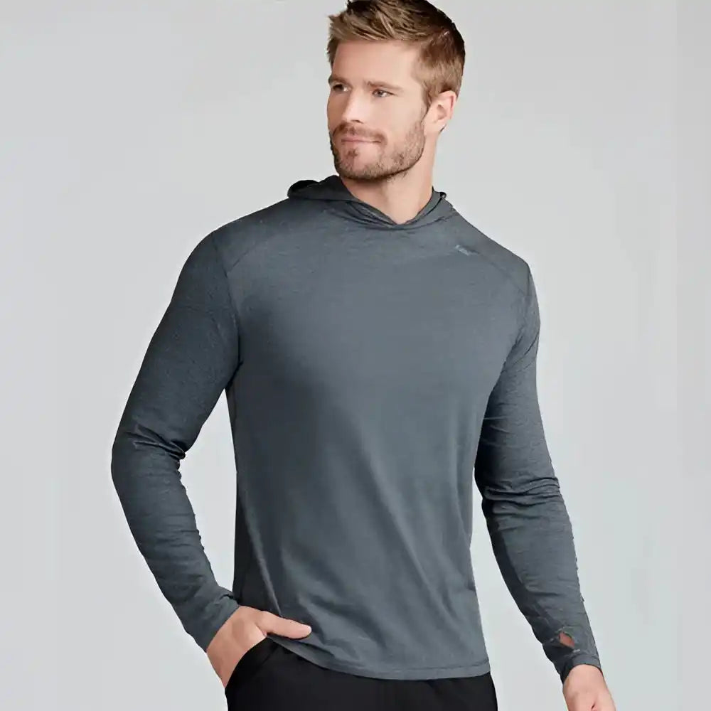 Tasc Carrollton Lightweight Hoodie Men’s - Iron Heather