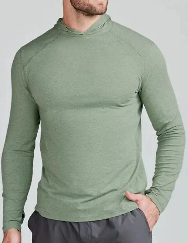Tasc Carrollton Lightweight Hoodie Men’s Kelp Heather