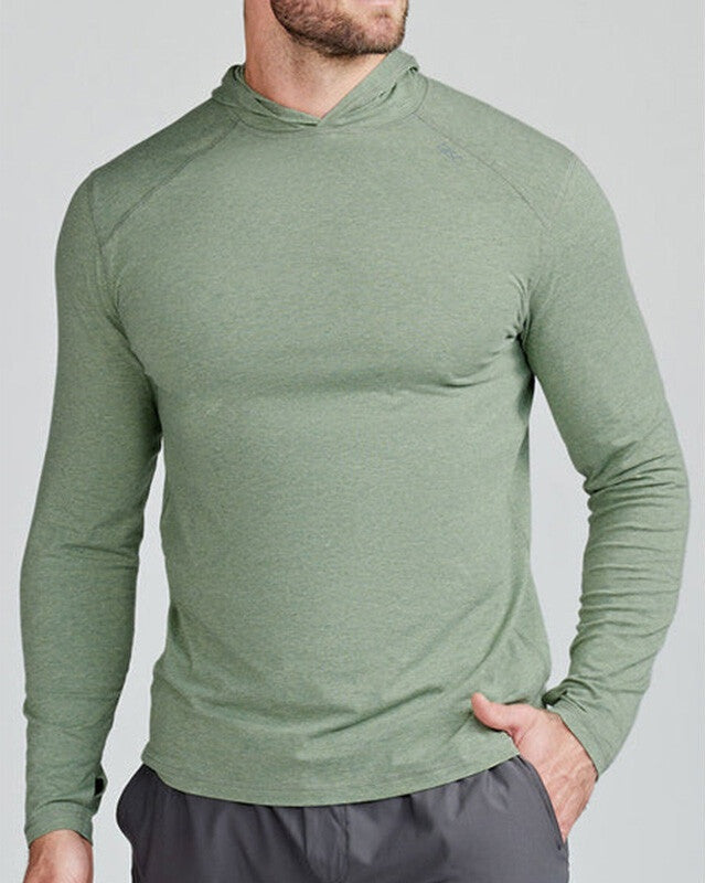 Tasc Carrollton Lightweight Hoodie Men’s - Kelp Heather