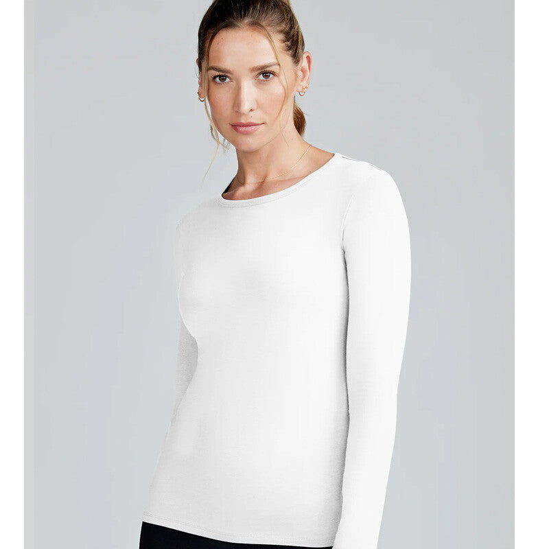 Tasc Nola Long Sleeve Women's White
