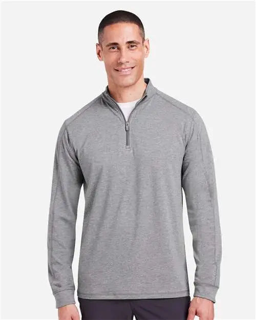 Tasc Performance Inc Tm109ab Carrollton Quarter-zip Pullover - Heather Grey