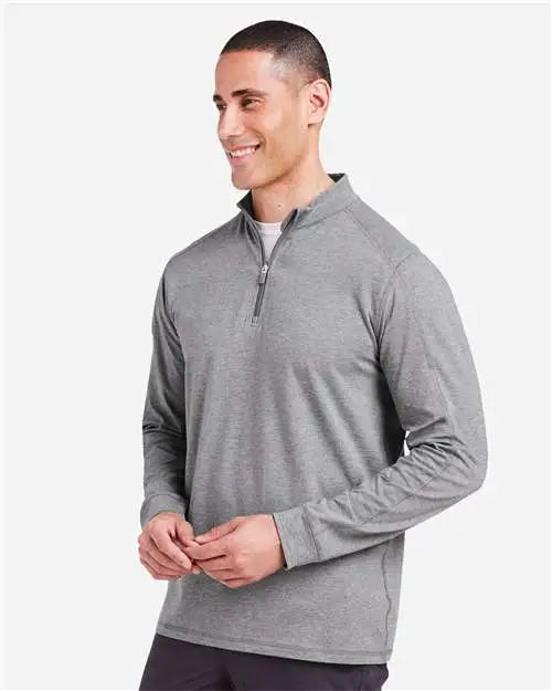 Tasc Performance Inc Tm109ab Carrollton Quarter-zip Pullover - Heather Grey