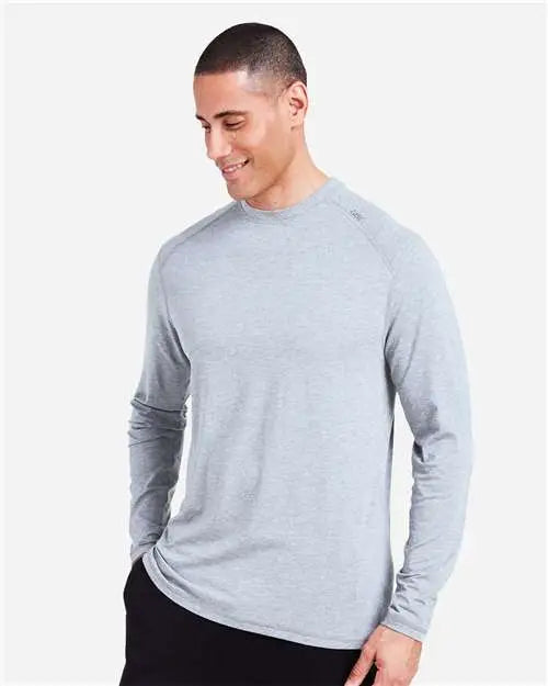 Tasc Performance Inc Tm310 Carrollton Fitness Long Sleeve T-shirt - Cloud Heather