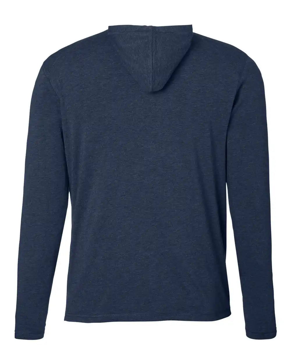Tasc Performance Inc Tm405h Carrollton Lightweight Hooded Long Sleeve T-shirt - Classic Navy Heather - s