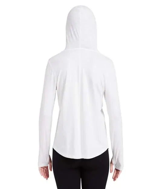 Tasc Performance Inc Tw850s Women’s Recess Hooded Pullover - White
