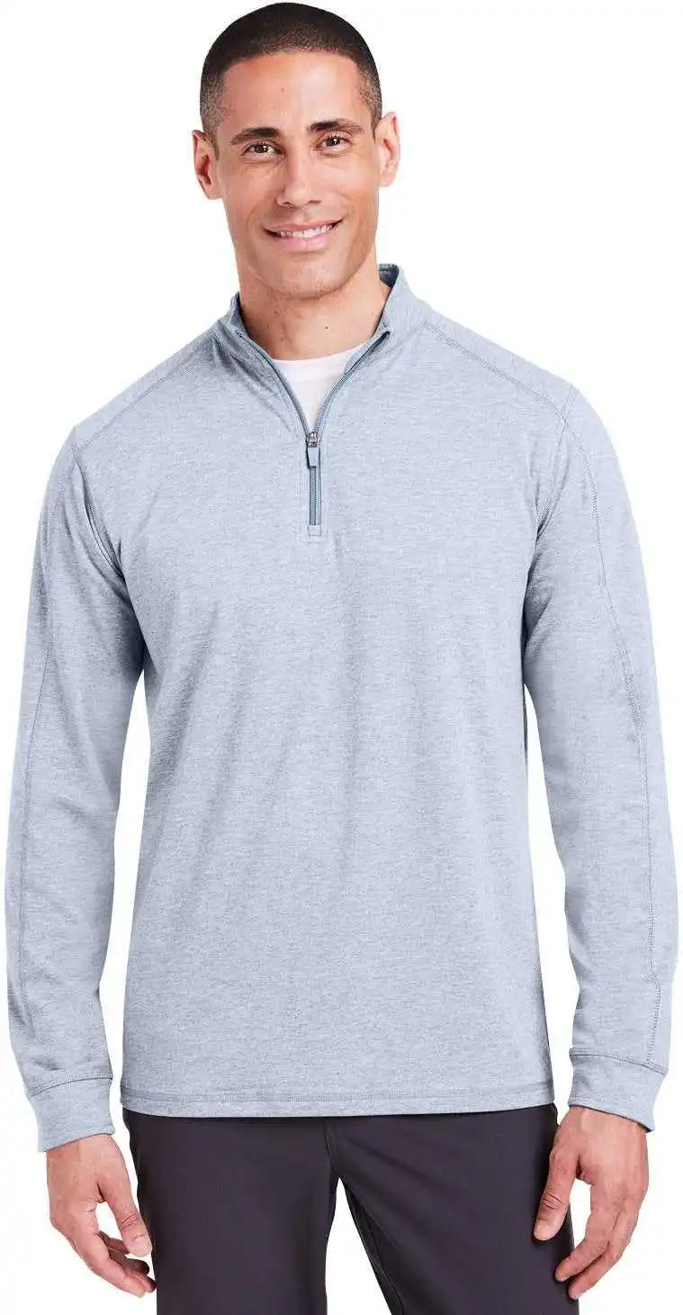 Tasc Tm109ab Men’s Carrollton Quarter Zip Cloud Heather