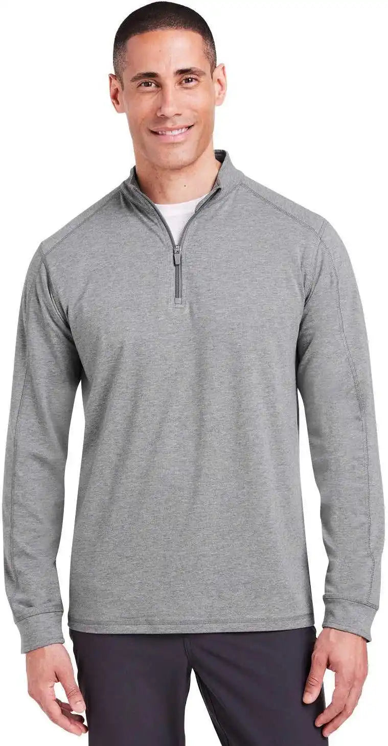 Tasc Tm109ab Men’s Carrollton Quarter Zip Heather Gray