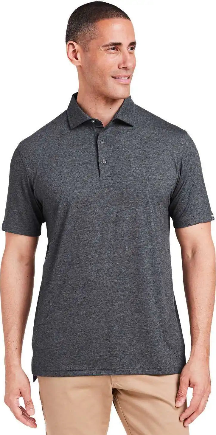 Tasc Tm538 Men’s Cloud Lightweight Polo Black Heather