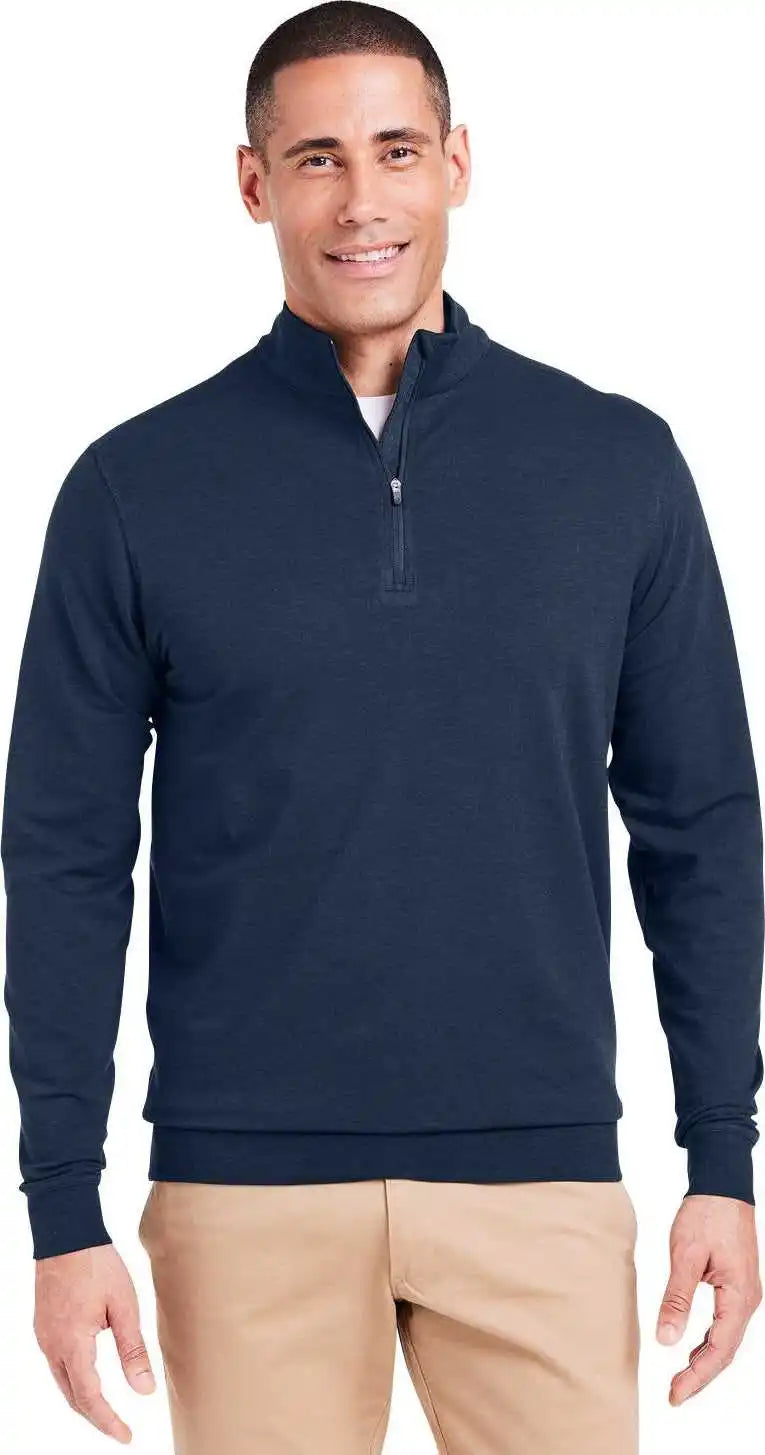 Tasc Tm616 Men’s Cloud French Terry Quarter-zip - Classic Navy