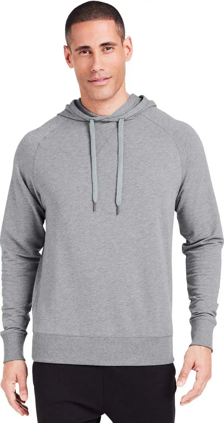 Tasc Tm654 Men’s Varsity Hooded Sweatshirt Heather Gray