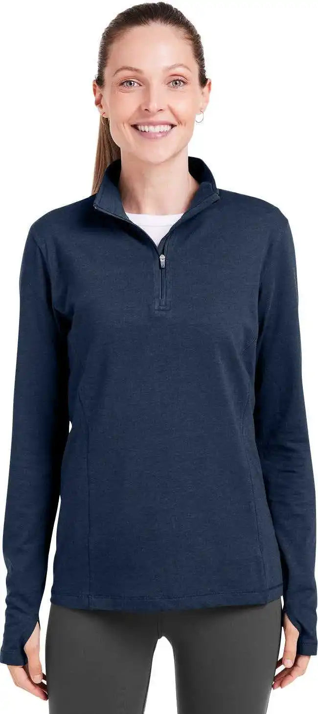Tasc Tw300 Ladies’ Recess Quarter-zip - Classic Navy