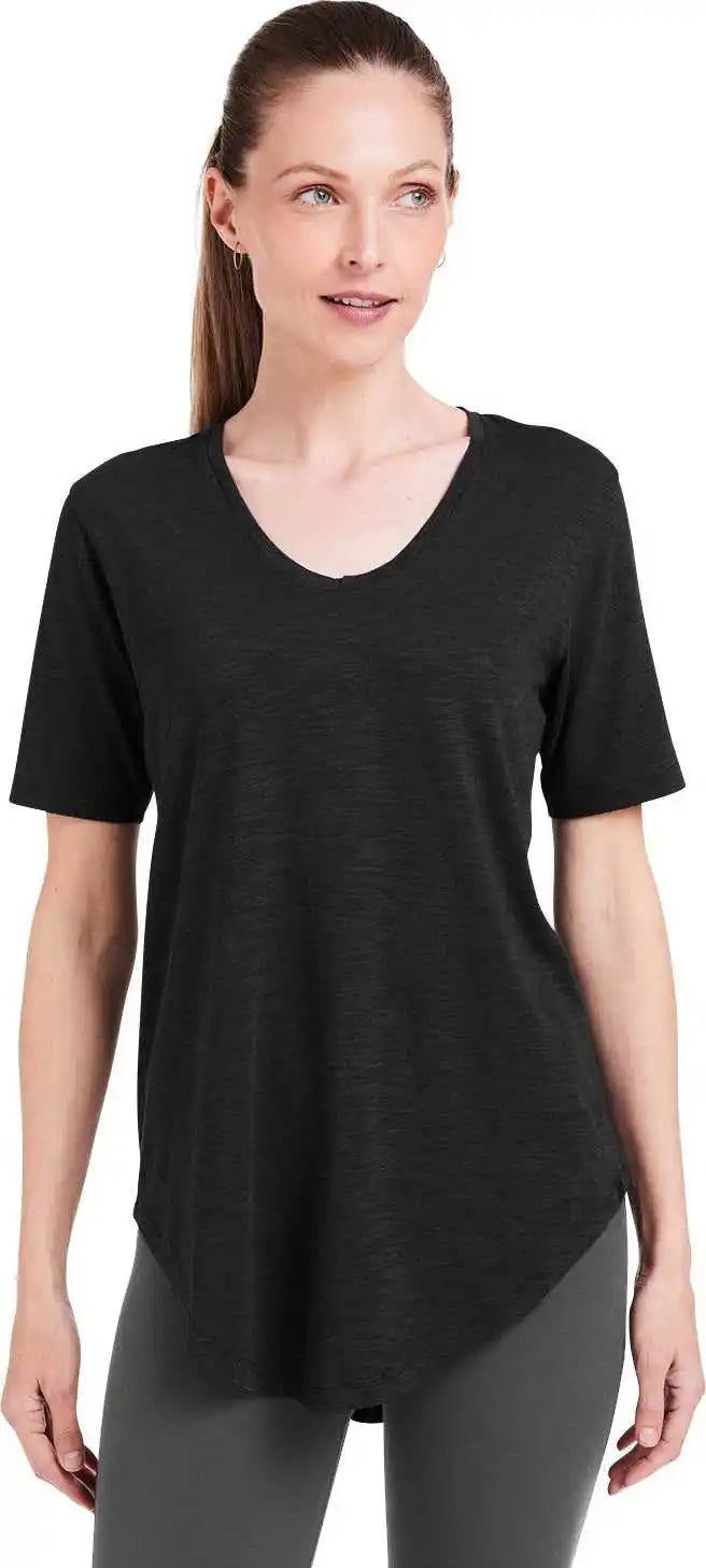 Tasc Tw668s Ladies’ Longline T-shirt - Black