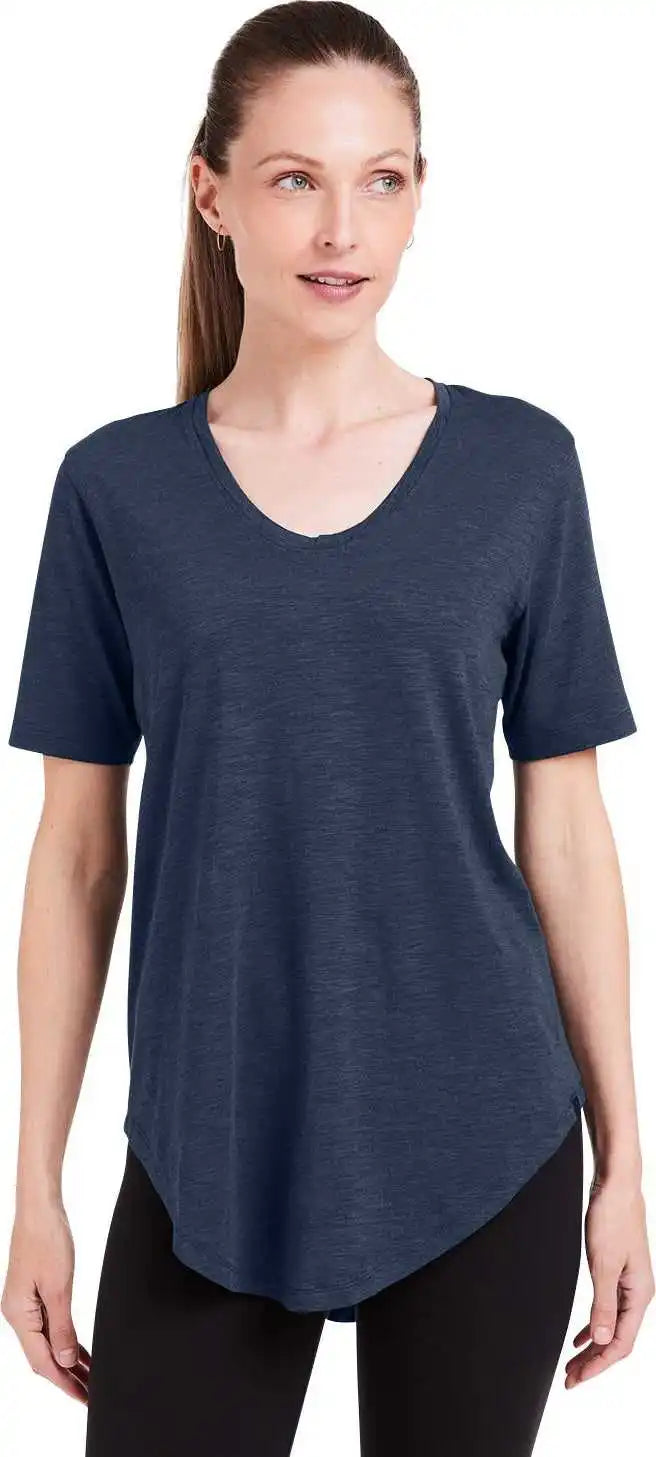 Tasc Tw668s Ladies’ Longline t Shirt Classic Navy