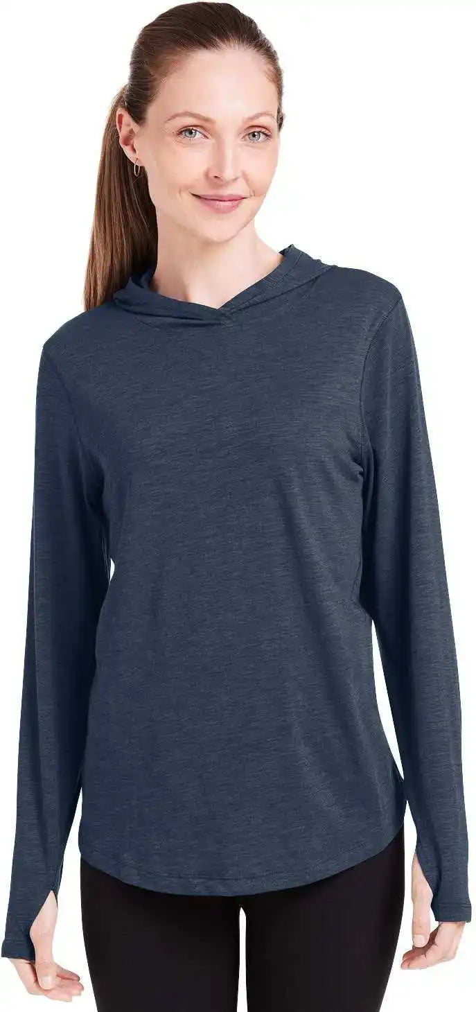 Tasc Tw850s Ladies’ Recess Hooded Pullover - Classic Navy