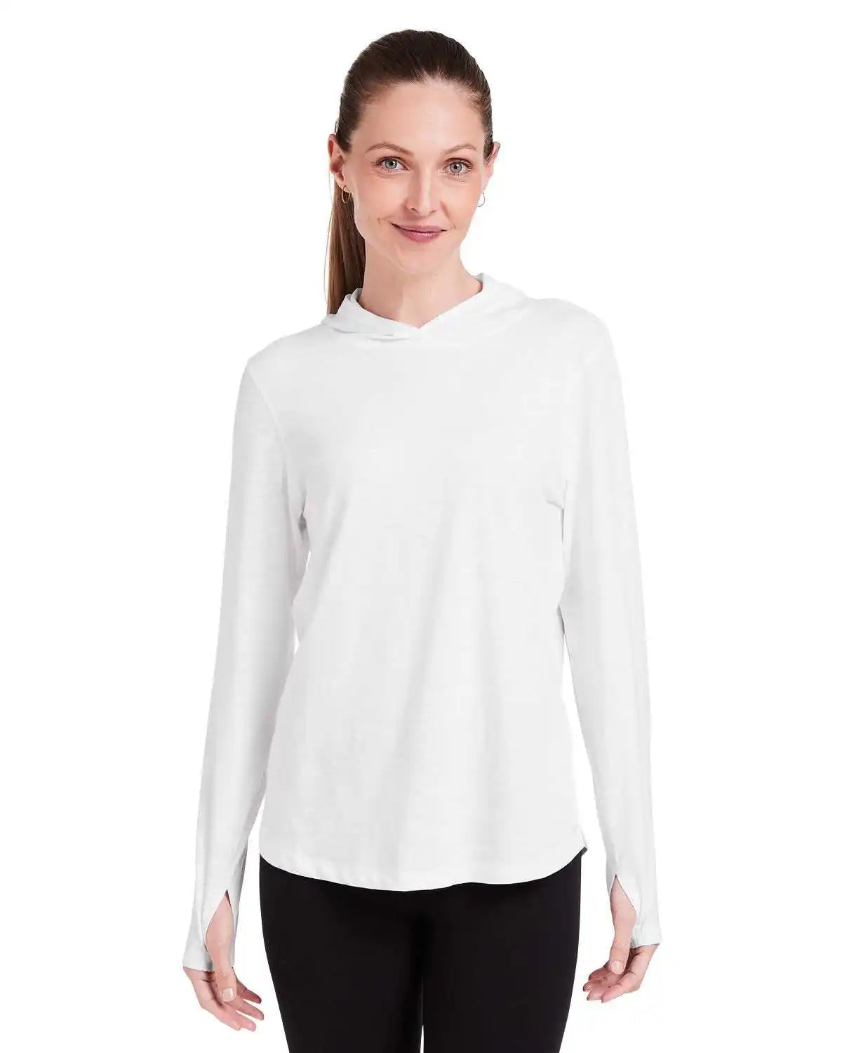 Tasc Tw850s Ladies’ Recess Hooded Pullover - White