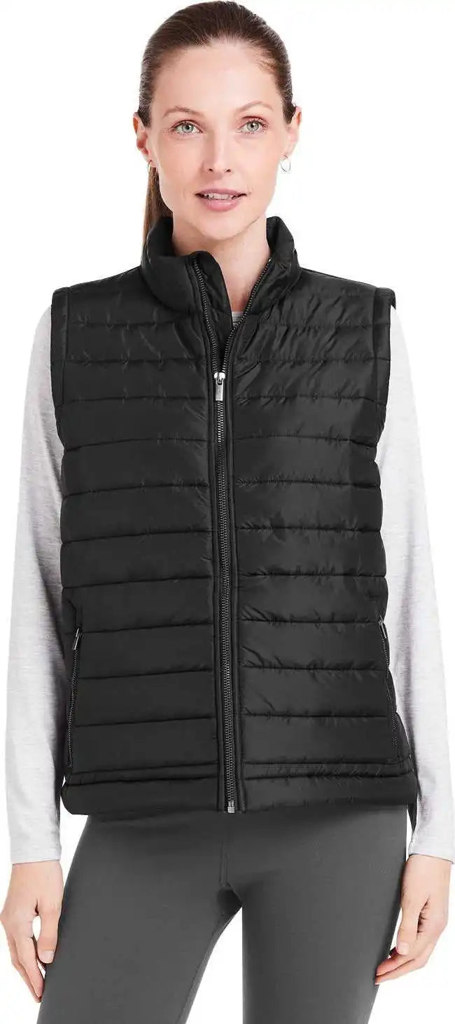 Tasc Tw911 Ladies’ Quilted Puffer Vest - Black