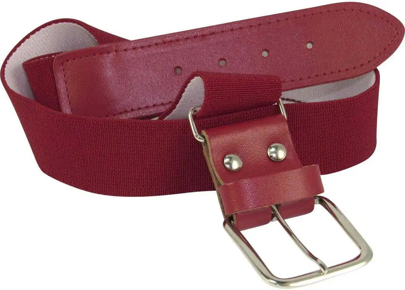 Tck Adjustable Elastic Baseball Belts - Cardinal