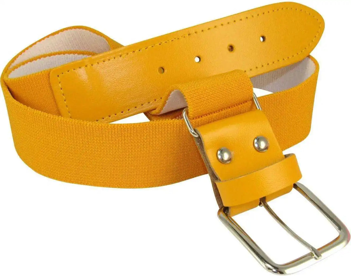 Tck Adjustable Elastic Baseball Belts - Gold
