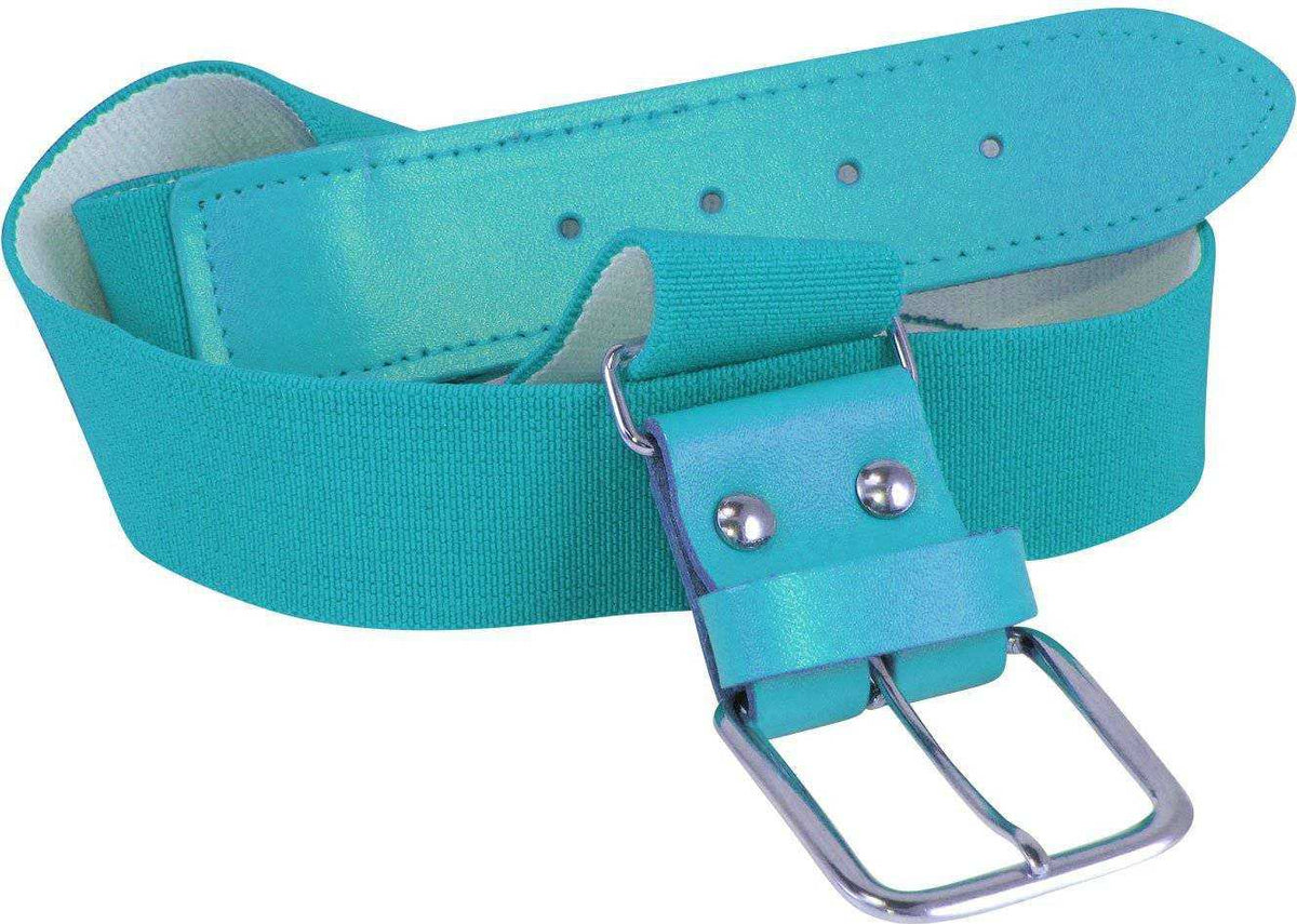 Tck Adjustable Elastic Baseball Belts - Marlin Teal