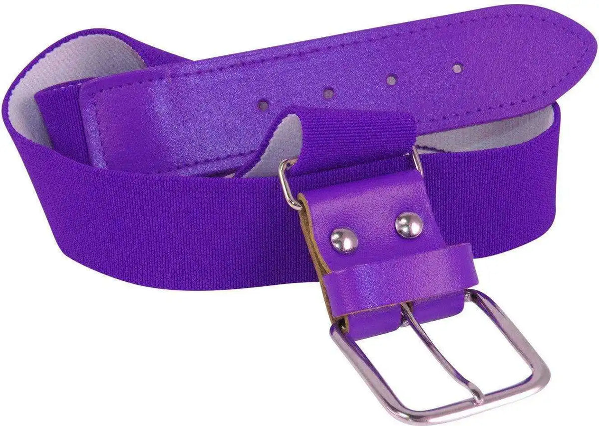 Tck Adjustable Elastic Baseball Belts Purple