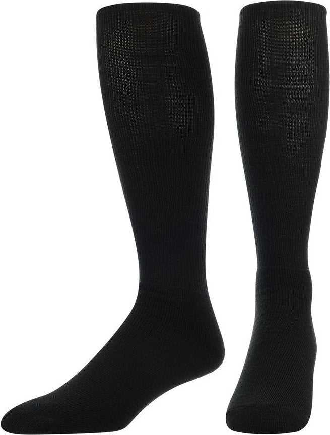 Tck All Sport Polyester Knee High Tube Socks - Black