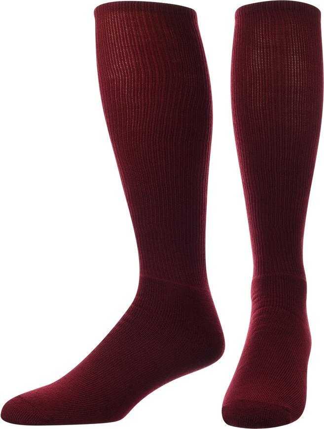 Tck All Sport Polyester Knee High Tube Socks - Cardinal