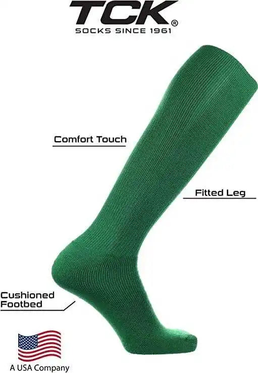 Tck All Sport Polyester Knee High Tube Socks - Kelly