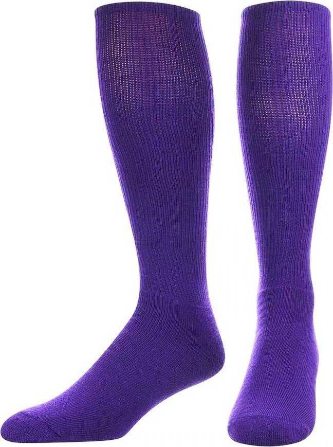 Tck All Sport Polyester Knee High Tube Socks - Purple