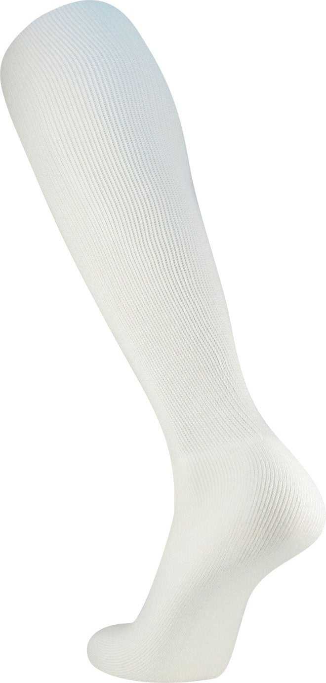 Tck All Sport Polyester Knee High Tube Socks - White