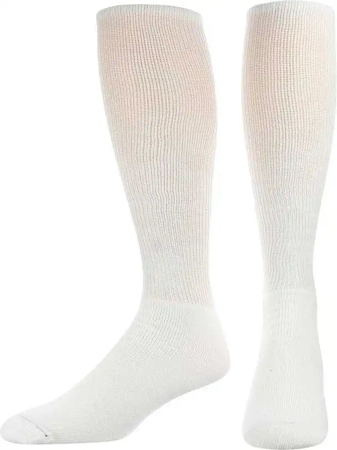Tck All Sport Polyester Knee High Tube Socks - White