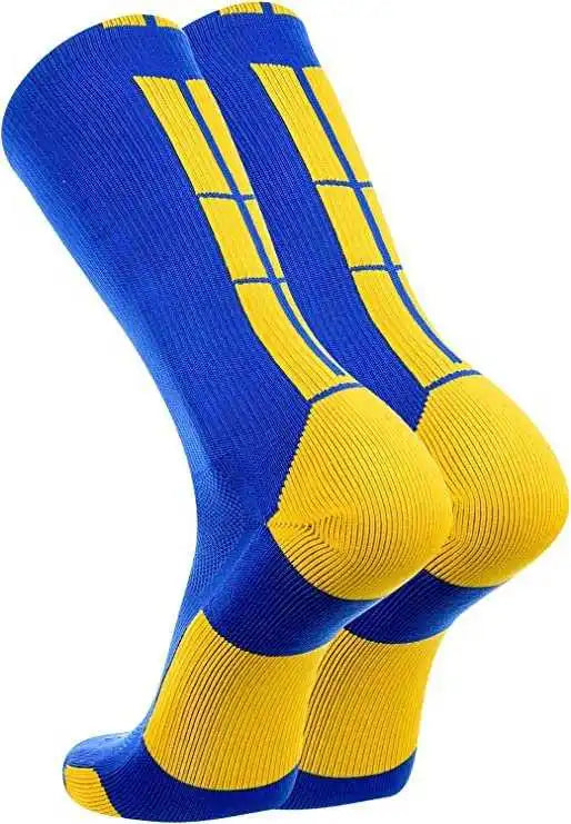 Tck Baseline 3.0 Athletic Crew Socks - Royal Gold