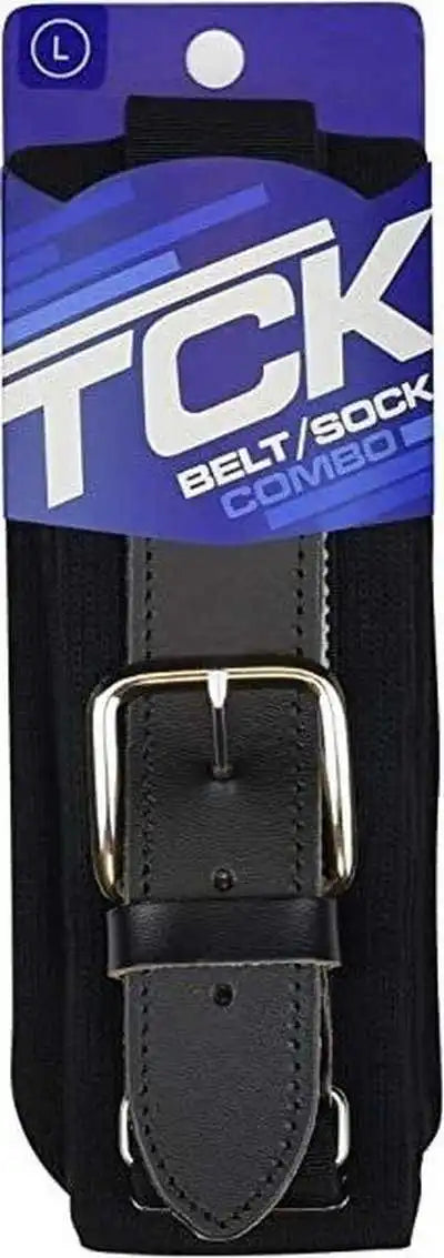 Tck Belt Knee High Sock Combo - Black
