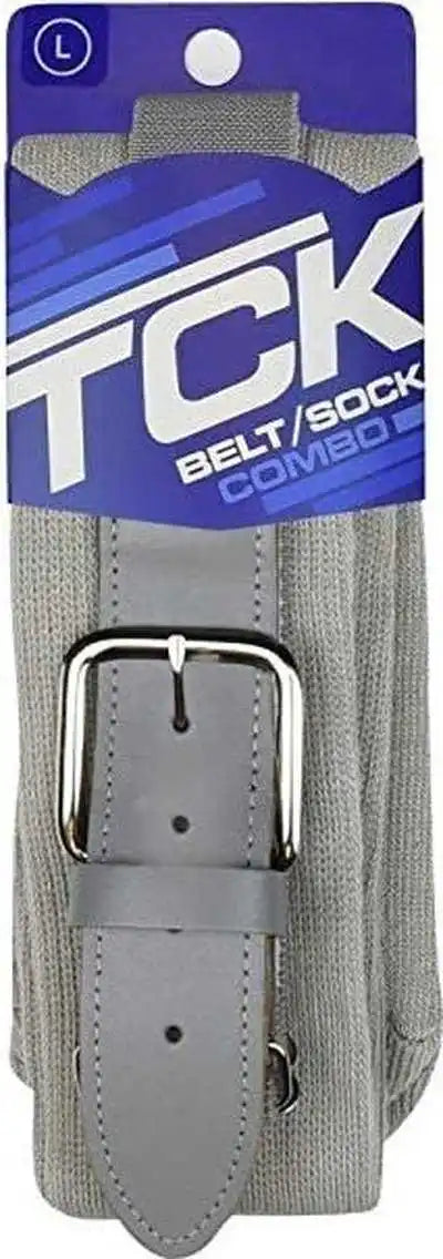 Tck Belt Knee High Sock Combo - Gray