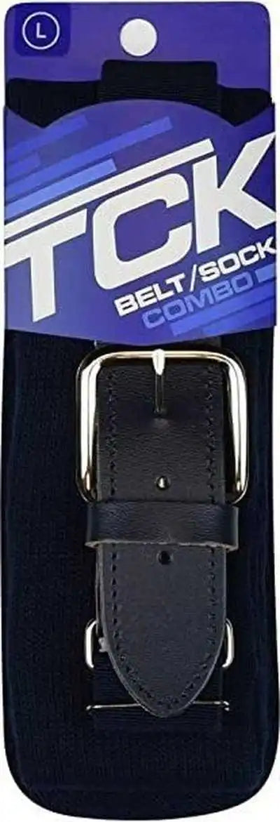 Tck Belt Knee High Sock Combo - Navy
