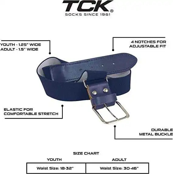 Tck Belt Knee High Sock Combo - Navy