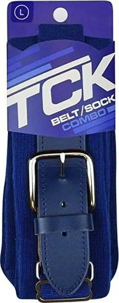 Tck Belt Knee High Sock Combo - Royal