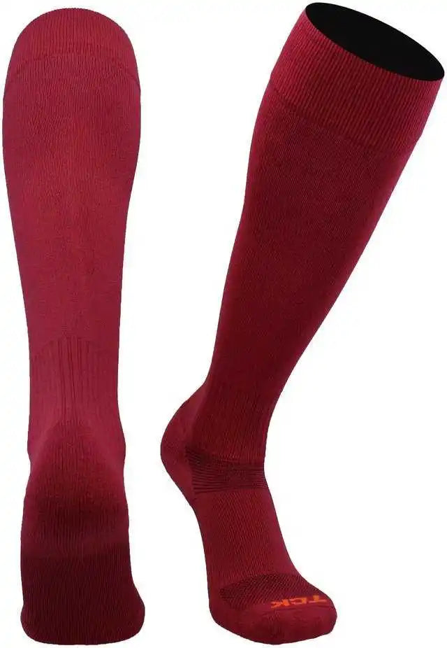 Tck Champion Knee High Sports Socks - Cardinal