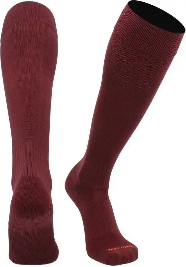 Tck Champion Knee High Sports Socks Maroon