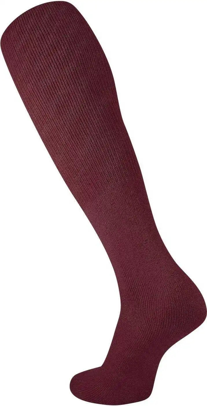Tck Collegiate Football Tube Socks - Maroon